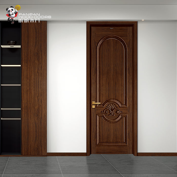 盼盼中式油漆門(mén)PC1-3|盼盼木門(mén)